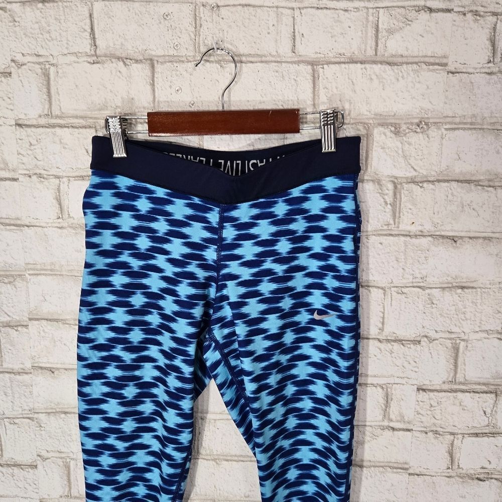 NIKE blue printed leggings - Picture 3 of 9